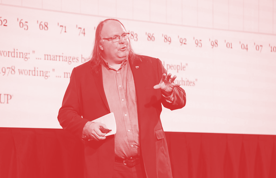 Ethan Zuckerman speaking at 2018 Disobedience Awards courtesy of MIT Media Lab